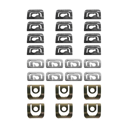 Precision Replacement Parts Molding Clip Kit - set of 26 PCK-375-78