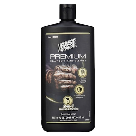 Permatex Fast Orange Neutral Scent Heavy Duty Hand Cleaner 15 oz 25922