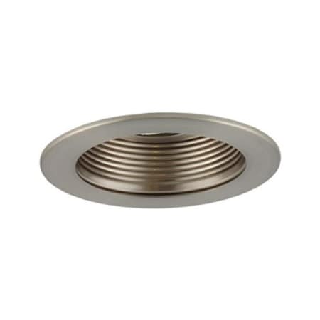 Gorgeousglow Aperture Low Voltage Trim Recessed Light, Adjustable Step Baffle, All Satin Chrome Finish 3 in. GO331474