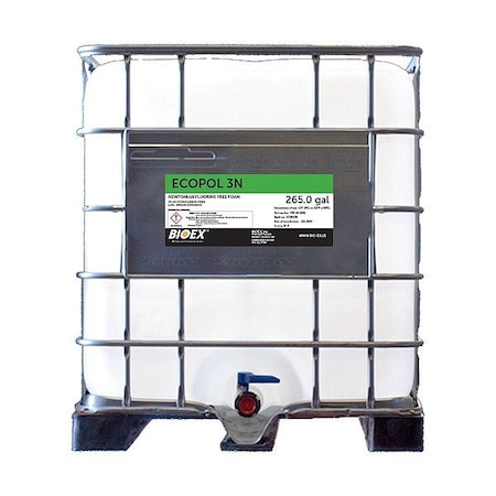Ecopol 3N Firefighting Foam, 265 gal, Tote F05.16.1019