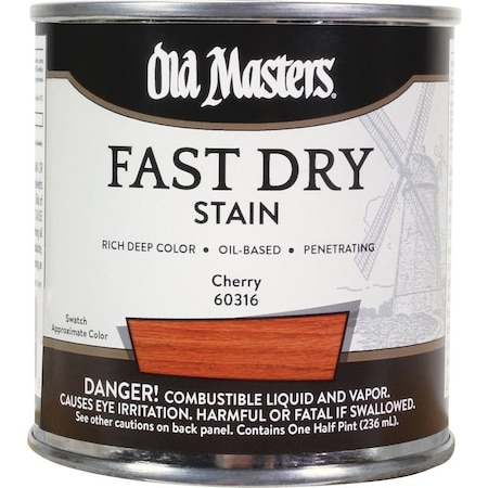 Old Masters .5Pt Fast Dry Stain Cherry 60316