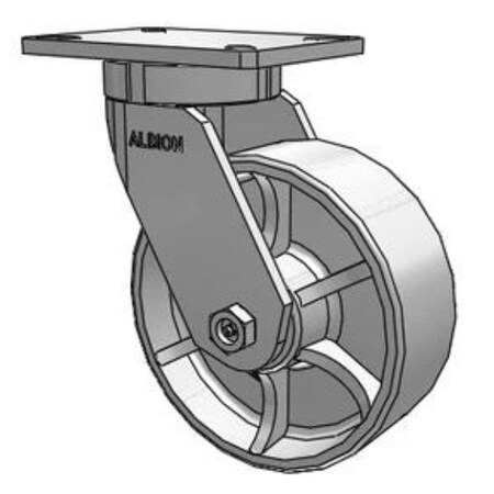 Albion kingpinless-Caster-8x3 470CA08501S