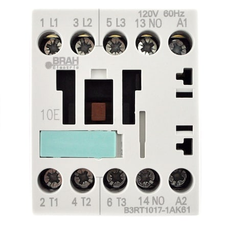 Brah Electric , Replacement 12A 600V 3P with 480VAC Closing Coil for Sirius Contactor 3RT1017-1AV61 B3RT1017-1AV61