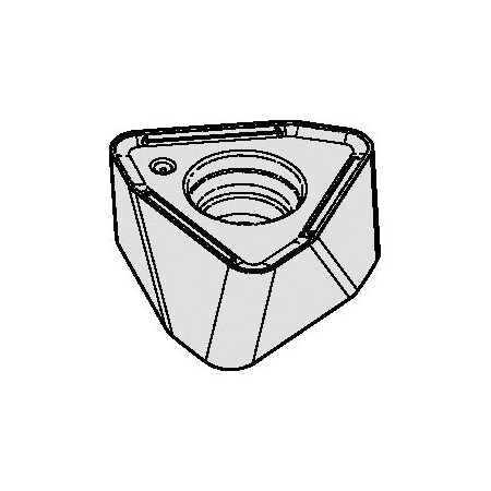 Widia M370 HIGH FEED DOUBLE SIDED PLATFORM MILLING INSERT, ANSI CODE: WOEJ080412SRMM 5564597