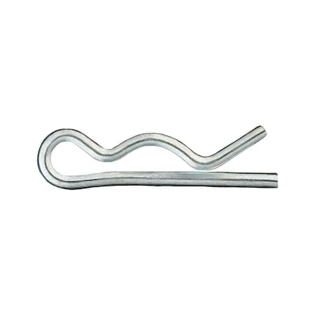 Auveco Hairpin Retainers Zinc Plated 1/8in, 100PK 9112