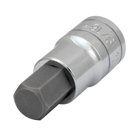 Performance Tool 1/2 In Dr. Hex Bit Socket 9/16 In, W32882 W32882