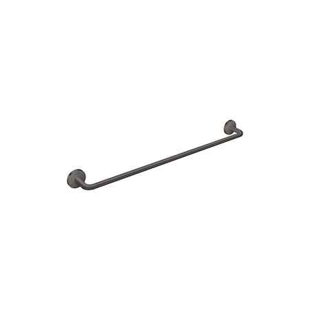 Axor Universal Circular Towel Bar, 24" in Brushed Black Chrome 42860340