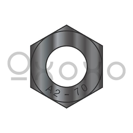 Oxoxo M5-0.8 Din 934 Metric Hex Nuts 18 8 Stainless Steel Black Oxide, 2000PK 463876