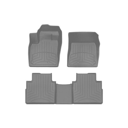 Weathertech Grey, Front and Rear FloorLiner HP 461644-1-2IM