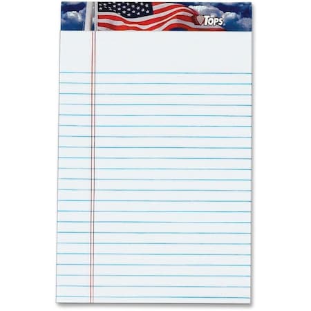 Tops Writing Pad, Blue, White, PK2 TOP75101