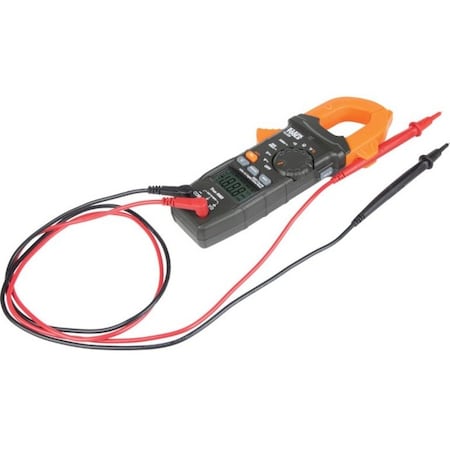 Klein Tools Digital Clamp Meter, Backlit LCD, 400 A A, 1.6 in (41 mm) Jaw Capacity, CAT III 600V Safety Rating CL220