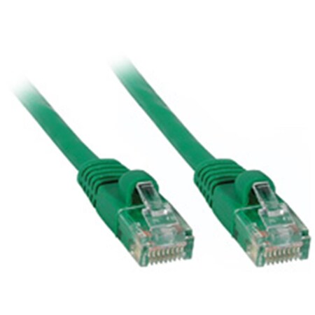 Fasttrack 5ft CAT 5E 350Mhz SNAGLESS PATCH CABLE GREEN FA259122