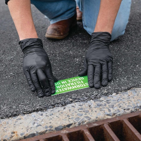 Pig Storm Drain Utility Sign Kit, Stormwater Filtration Device in Use, 20PK SGN8204-896