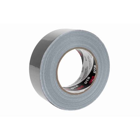 3M Duct Tape, 1 7/8 in Wd, 60 yd Lg, 8 mil Thick, Silver, Polyethylene Coated Cloth DT8
