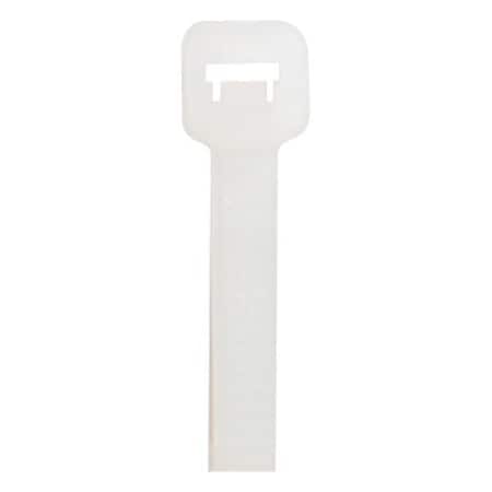 Box Packaging Cable Tie, 10 in L, Natural, Nylon 6/6, 40 lb Strength CT1040