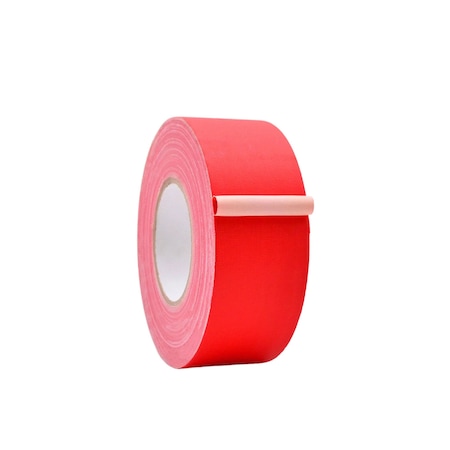 Wod Tape GTC12 Gaffer Tape Low Gloss Finish Film 2.5 in. X 60 ft. Red, 20PK WOD GTC12-02500-20-60-RED
