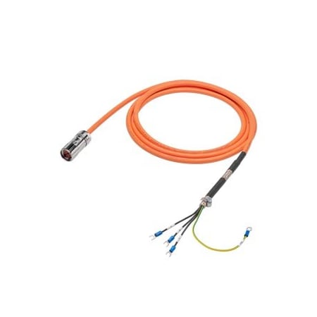 Siemens Power cable pre-assembled 4x 2.5 for motor S-1FL6 HI 400 V with 6FX3002-5CL12-1BA0