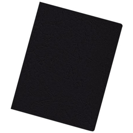 Fellowes BINDING COVERS EXPRESSIONS GRAIN BLACK O 52138