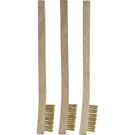 Linzer Brush Set, Brass Bristle C301