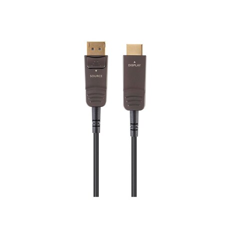 Monoprice SlimRun AV HDR DisplayPort to HDTV Cable_ 4K at 60Hz_ AOC_ 100ft 39034