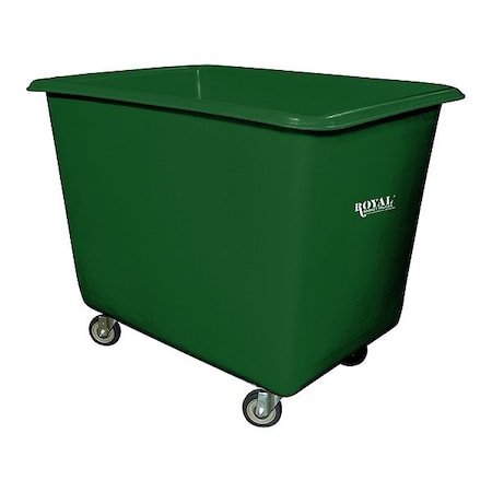 Royal Basket Trucks Poly Truck Metal Base, 44" L, Green G16-GNX-PGC-4UNN