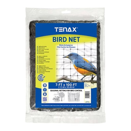 Perfectpatio 100 x 7 ft. Black Bird Netting PE3306049