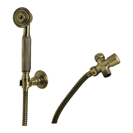 Kingston Brass Hand Shower Kit, Antique Brass KX1073SD