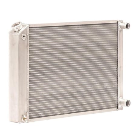 Be Cool 35223 28.25 x 17 in. Bone Yard LS Swap Crossflow Radiator, Natural B17-35223