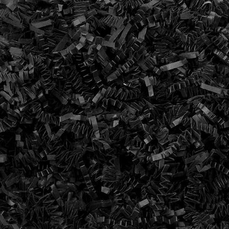 Nashville Wraps Black Crinkle Cut Shredded Paper, 10 lb Box ZF10BK