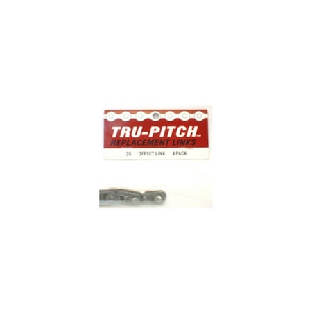 Tru-Pitch OffSet Link, #35, 4PK THL35-4PK