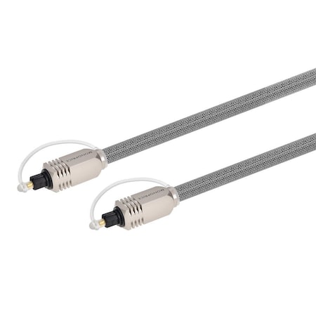 Monoprice S/Pdif Optical Audio Cable, 25 ft., Connector Type: Toslink Male/Toslink Male 2766