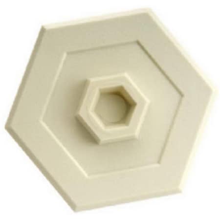 Belwith Products 6001 Almond Wall Patch Door Guard 779866