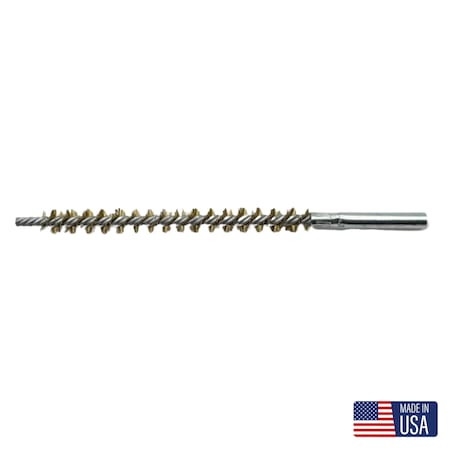Schaefer Brush Condenser Brush, 1/4" dia., Brass 43602