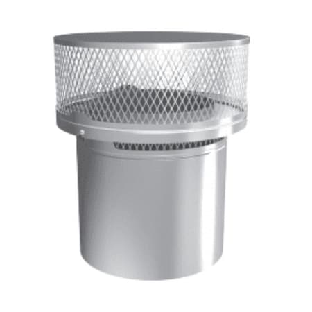 Blueprints 14 in. Chimney Cap, Silver BL3444672