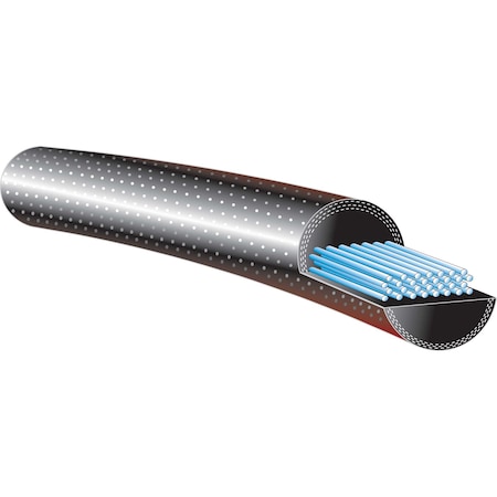 Gates Round Belt, Black, L 98 in 6 X 98 RE BELT