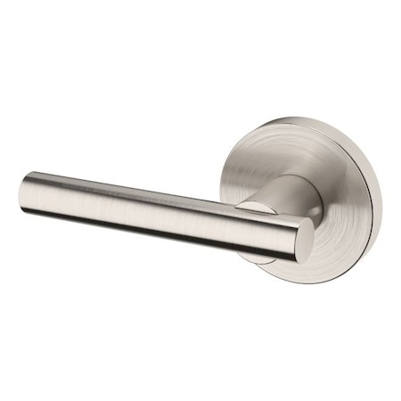 Baldwin Baldwin Preconfigured 5137 Lever with 5046 Rose Left Hand Half Dummy Lock Lifetime Satin 5137056LDM