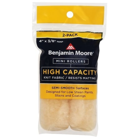 Premier Paint Roller ROLLER WOOL 4X3/8 in., 2PK U66500-018