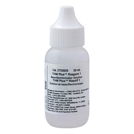 Hach THM Reagent Solution, 30 mL, Bottle 2753929
