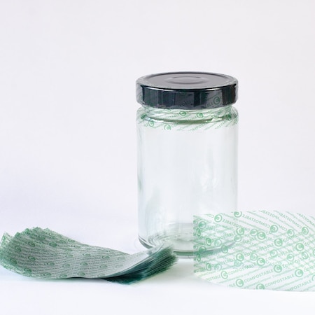 Elevate Packaging 118 x 40mm, 2mil Compostable Shrink Bands, 250PK E00005