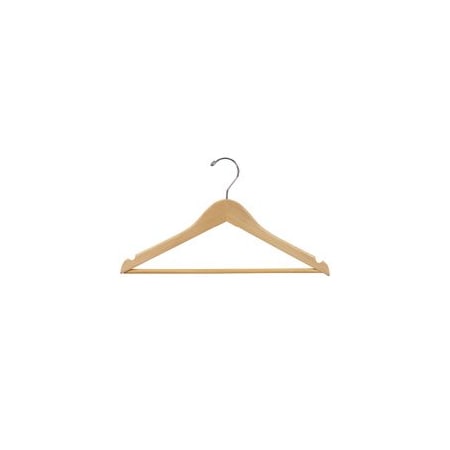 Specialty Store Services 17 In. All Purpose Natural Wood Hanger 5040-50