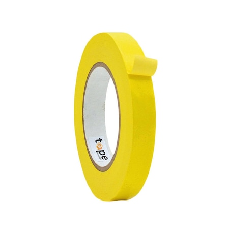 Wod Tape FPTC6 Printable Flatback Tape 3/4 in. x 60 yds. Yellow, 48PK WOD FPTC6-00750-48-60-YEL