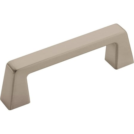Amerock Blackrock Series Cabinet Pull, 3-3/4 in L Handle, 1-1/16 in H Handle, 1-1/16 in Projection, Zinc BP55275G10