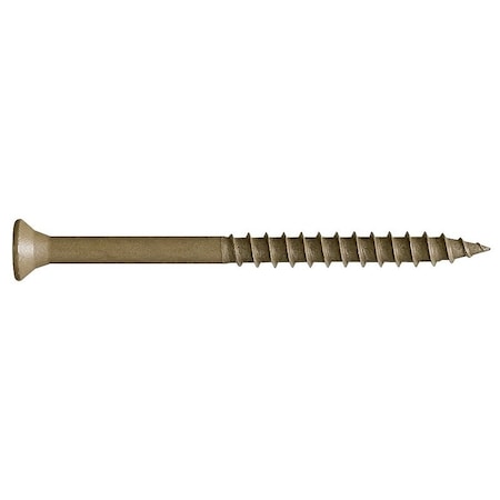 Camo Deck Screw, #9 x 3 in, Steel, Torx Drive 0356174