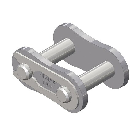 Senqcia Hi-Max Heavy Series Single Strand Cottd Connecting Link, 120H chain, 1.5P, 2.43 OAW, .437 Pin 120HHMCL