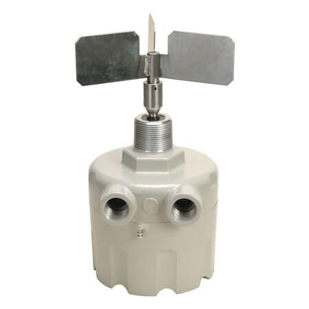 Omega Level Switch, Rotary Paddle, Fail-Safe, Dry Material, Solids, 5 A SPDT, 1-1/4 " NPT Male, 115 Vac,  LVD-803