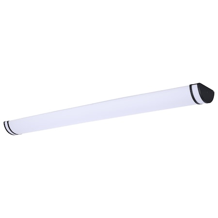 Nuvo Glamour LED 49 Inch Vanity Black Finish 27K/3K/35K/4K/5K CCT Selectable 62/1972