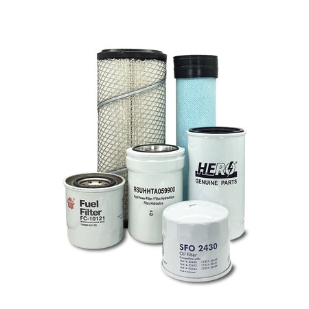 Hero Preventative Maintenance Kit Kubota MX6000H Tractor MSU-KA-0551
