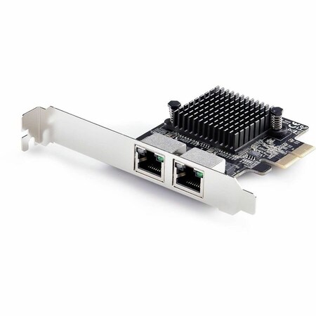 Startech.Com 2-PORT 5G GIGABIT PCIE NETWORK ADAPTER CARD, 5G/2.5G/1G/100M/10M PCI EXPRESS LAN PR25GR-NETWORK-CARD