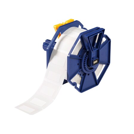 Brady Pre-Cut Label Stock Roll, White, Matte J-136-7425J