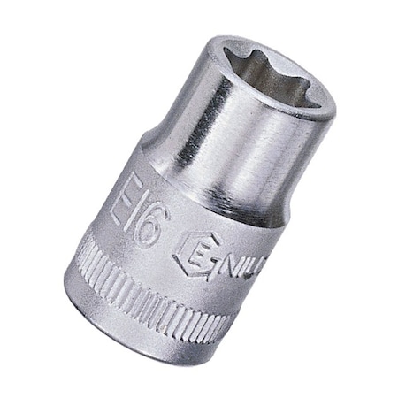 Genius Tools 1/2in Dr. E-20 Star E-Type Hand Socket 454520